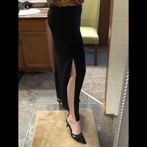 Bianca Nygard Black long skirt size 12